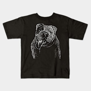 Happy Bulldog Kids T-Shirt